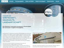 Tablet Screenshot of fwm-wue.de